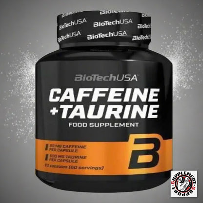 BioTech USA Koffein + Taurin 60 Kapseln
