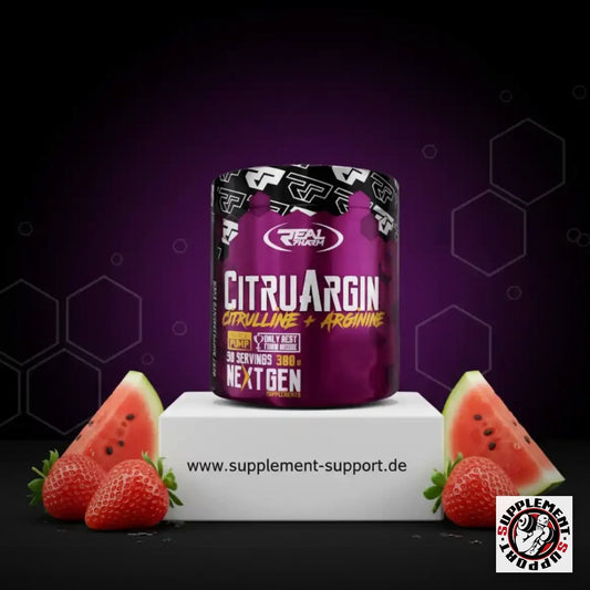 REAL PHARM® CITRUARGIN 300g 4000mg Citrullin + 4000mg Arginin