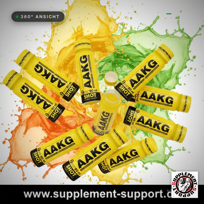 ALL NUTITION® AAKG 4000mg + CITRULLIN 1500mg SHOT 12x80ml – 360° Spin