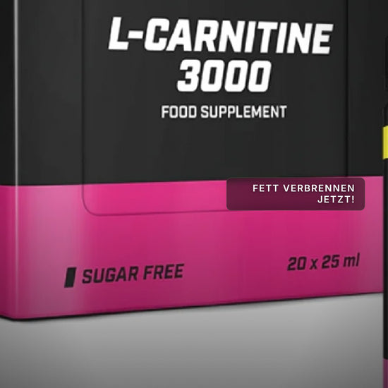 BioTech USA L-Carnitine Shot 3000mg 20x25ml
