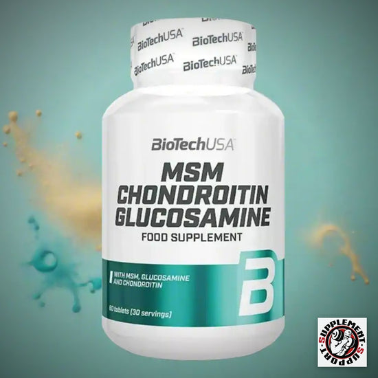 BioTech USA MSM Chondroitin Glucosamine - 60 Tabletten