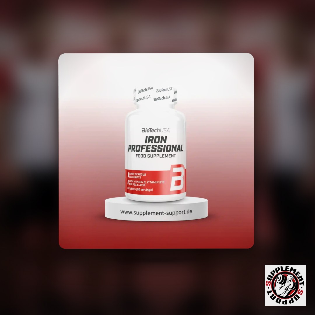 Iron Professional - 60 Tabletten I BioTech USA
