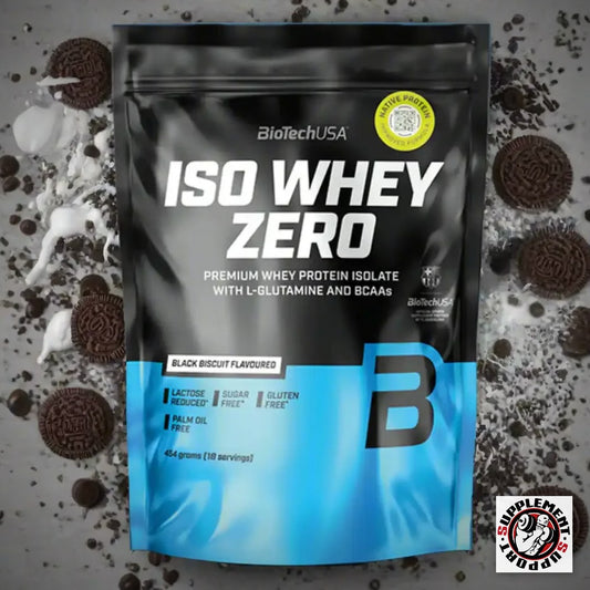 BioTech USA Iso Whey Zero Protein Pulver 454g