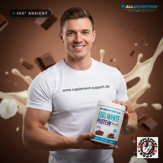 Allnutrition Egg White Protein, 510 g Dose – 360° Spin
