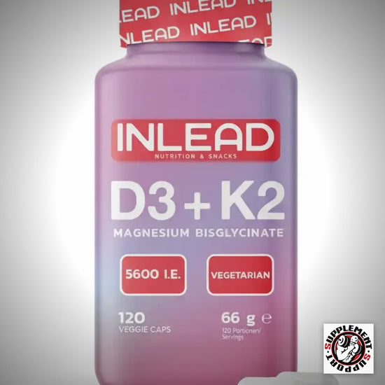 Inlead Vitamin D3 + K2 + Magnesium 120 Caps