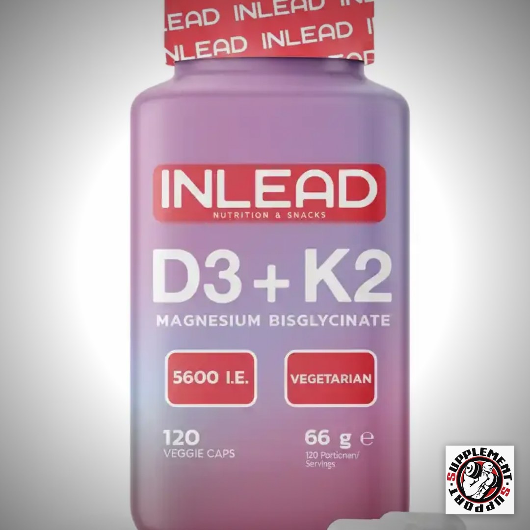 Inlead Vitamin D3 + K2 + Magnesium 120 Caps