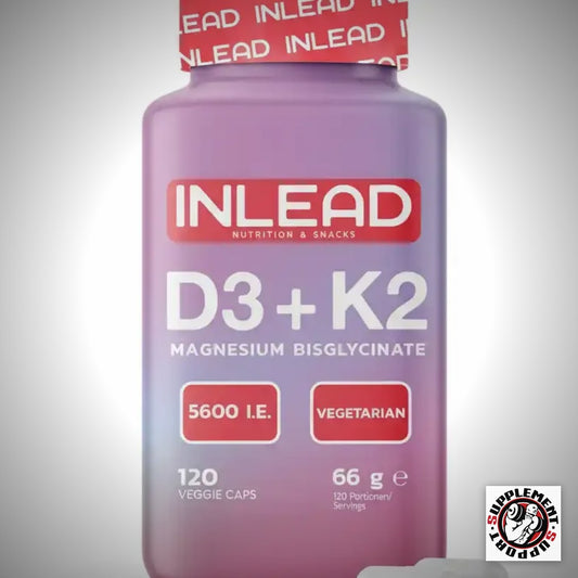 Inlead Vitamin D3 + K2 + Magnesium 120 Caps