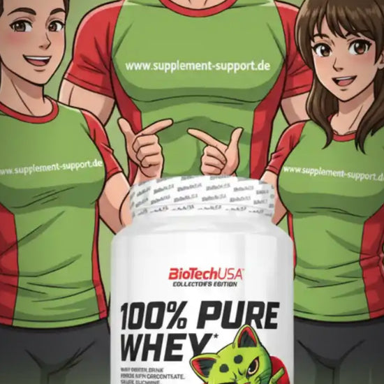 100% Pure Whey Protein Pulver 900g