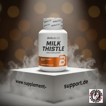 BioTech USA Milk Thistle Leber Support 60 Kapseln