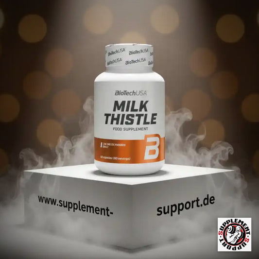 BioTech USA Milk Thistle Leber Support 60 Kapseln