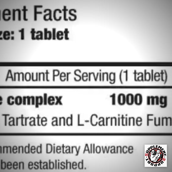 L-Carnitin Tabletten 1000mg 2x60Stück