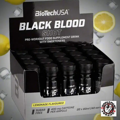 BioTech USA Black Blood Pre Workout Shot 20x60ml