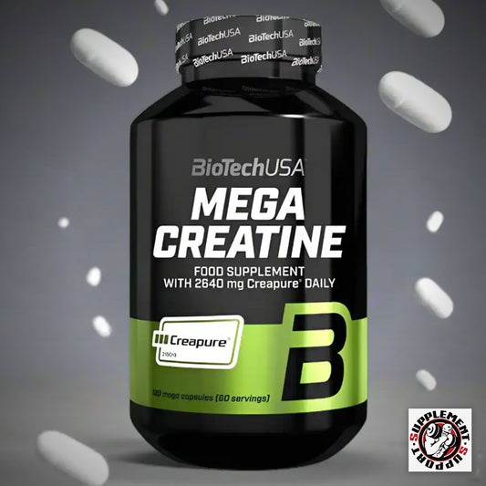 Biotech USA Mega Creatine  120 Megakapseln
