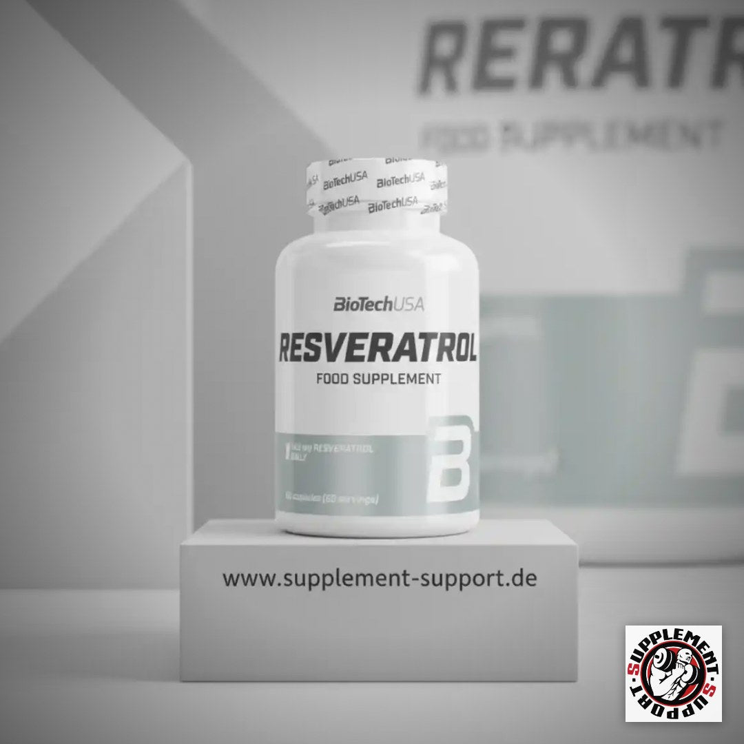 BioTech USA Resveratrol 60 Kapseln