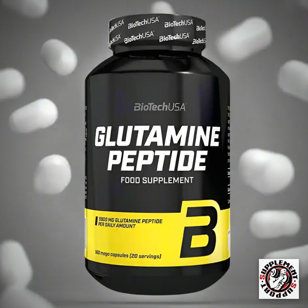 BioTech USA Glutamine Peptide, 180 Kapseln