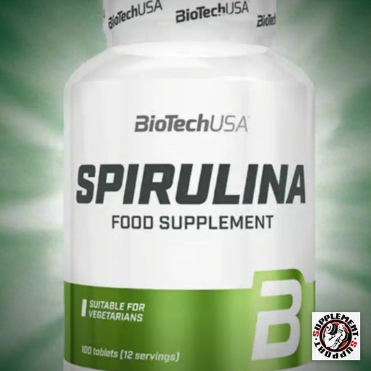 BioTech USA Spirulina, 100 Tabletten