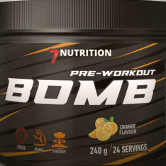 7Nutrition Bomb Booster - 240g Orange