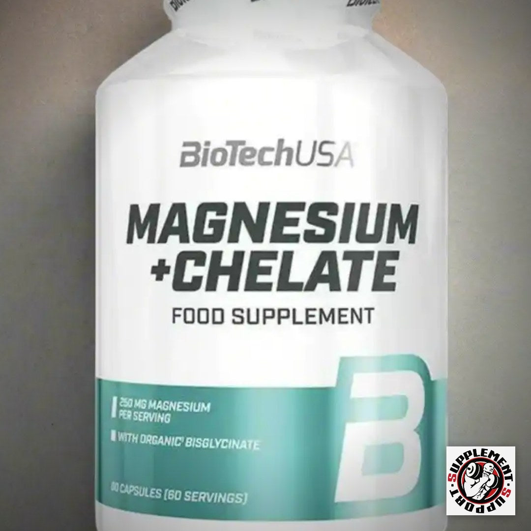 BioTech USA Magnesium + Chelate 60 Kapseln