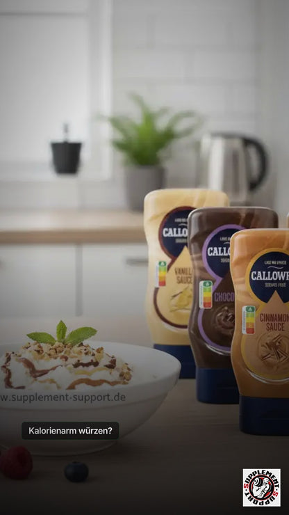 Callowfit Saucen 300ml Süß & Deftig - 18 Geschmacksrichtungen