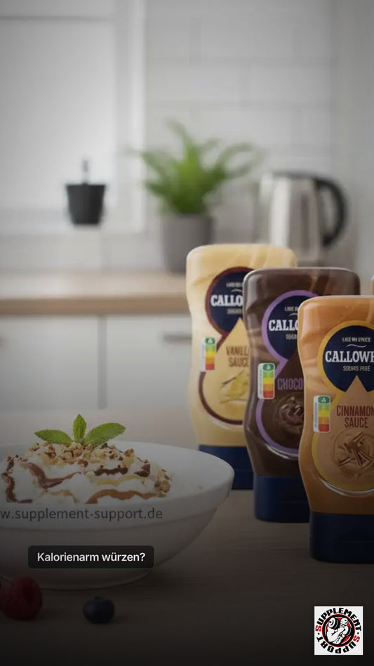 Callowfit Saucen 300ml Süß & Deftig - 18 Geschmacksrichtungen