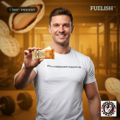 FUELISH™ PROTEIN BAR VEGAN 50g (Nur 4 Zutaten)