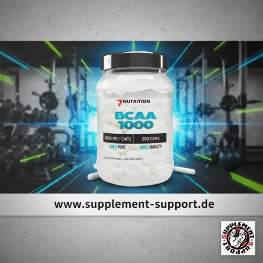 7Nutrition BCAA Kapseln 360 Stück 1000mg