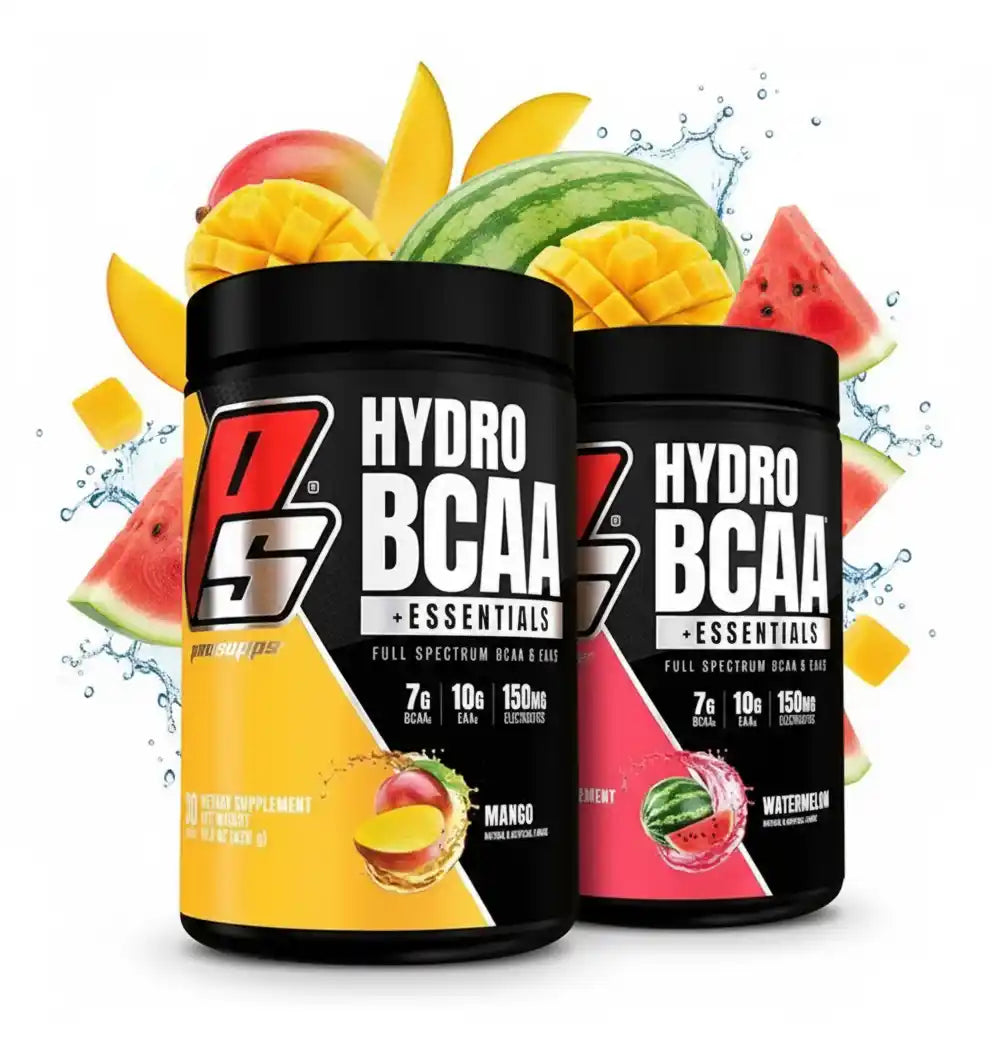 Hydro BCAA Essentials in Mango und Wassermelone – BCAA & EAAs für Sportler, Nahrungsergänzungsmittel