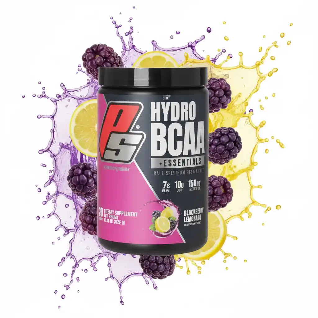 Hydro BCAA Essentials Blackberry Lemonade – Nahrungsergänzungsmittel mit Beeren & Zitrone