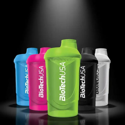 Protein Shaker 600ml BioTech USA in 5 Farben - Supplement Support
