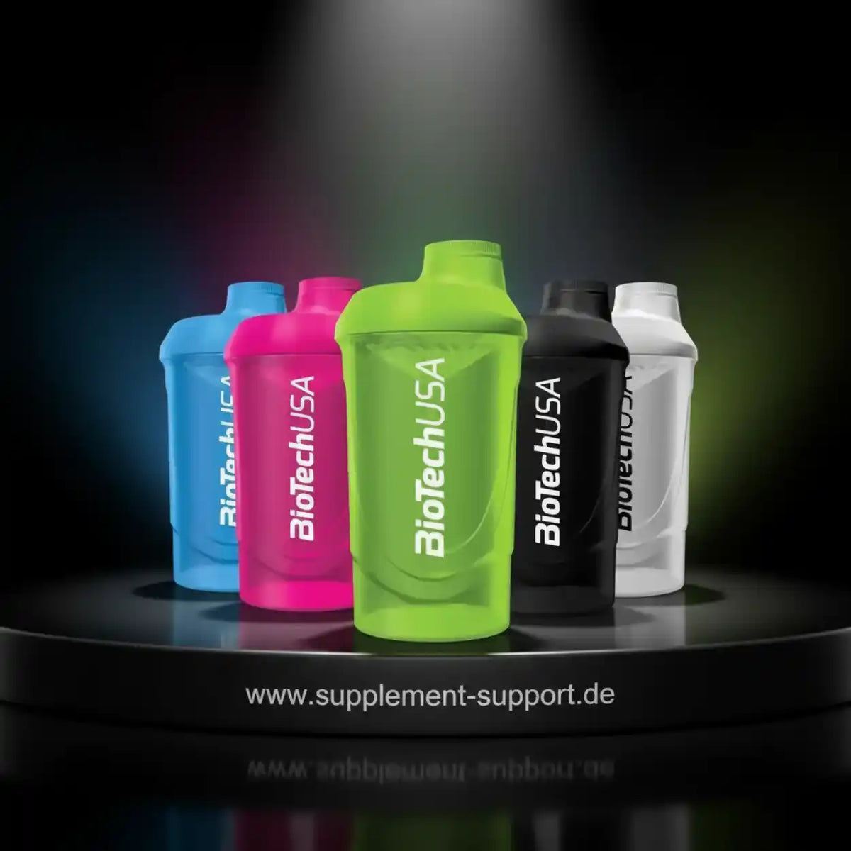 Protein Shaker 600ml BioTech USA in 5 colours