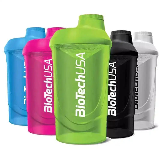 Protein Shaker 600ml BioTech USA in 5 Farben