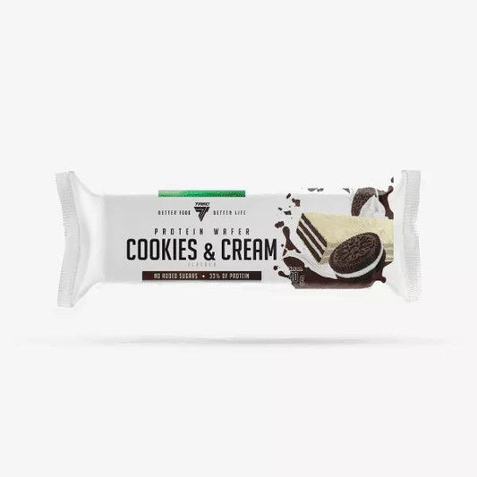 Protein Waffel Cookies & Cream 1x40g - Supplement Support