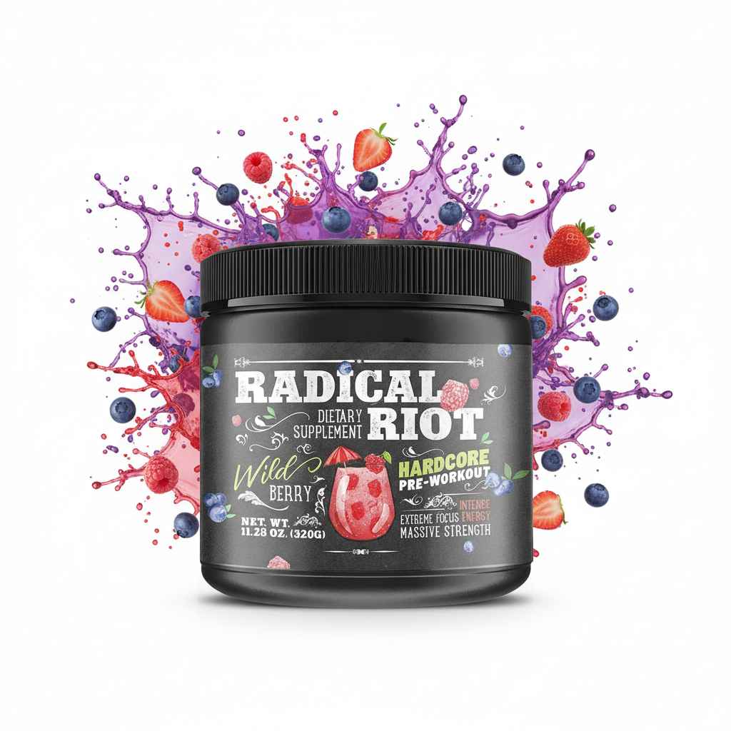Radical Riot V3 Hardcore Version Pre Workout 340g