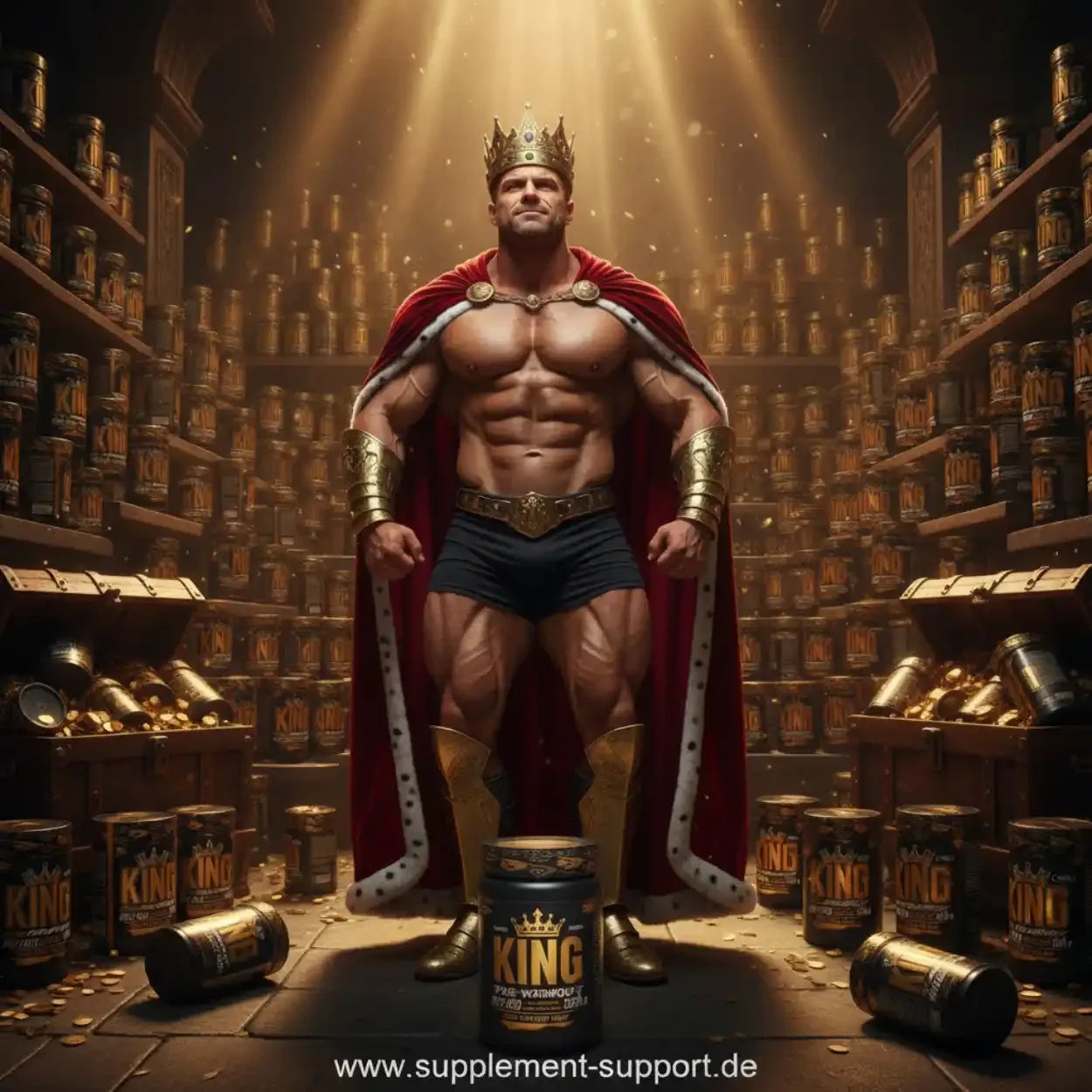 Königliche Fitness mit KING Pre-Workout – Protein & Booster für maximale Kraft