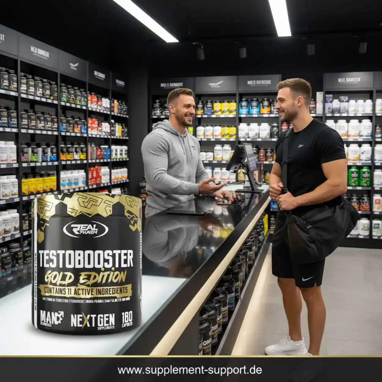 Testobooster Gold Edition von Real Pharm im Supplement-Shop, Nahrungsergänzung für Sportler