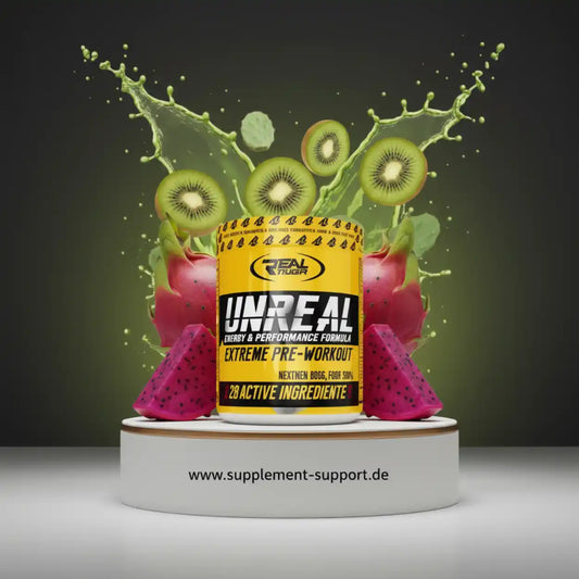 UNREAL Extreme Pre-Workout mit Kiwi und Drachenfrucht – Energie & Leistungsformel für Sportler