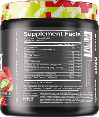 RedCon1 Total War Pre workout Booster 411g - Supplement Support