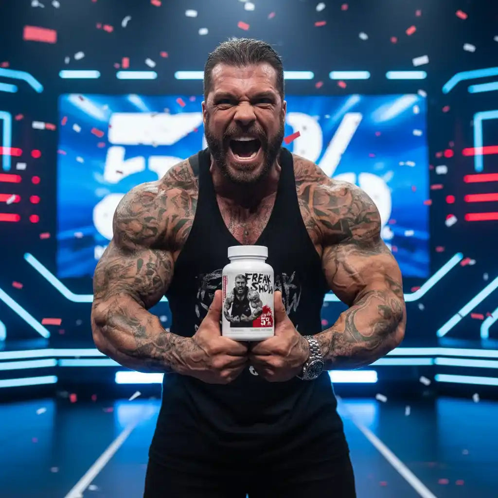Rich Piana 5%Nutrition Freak Show 180 Kapseln - Supplement Support