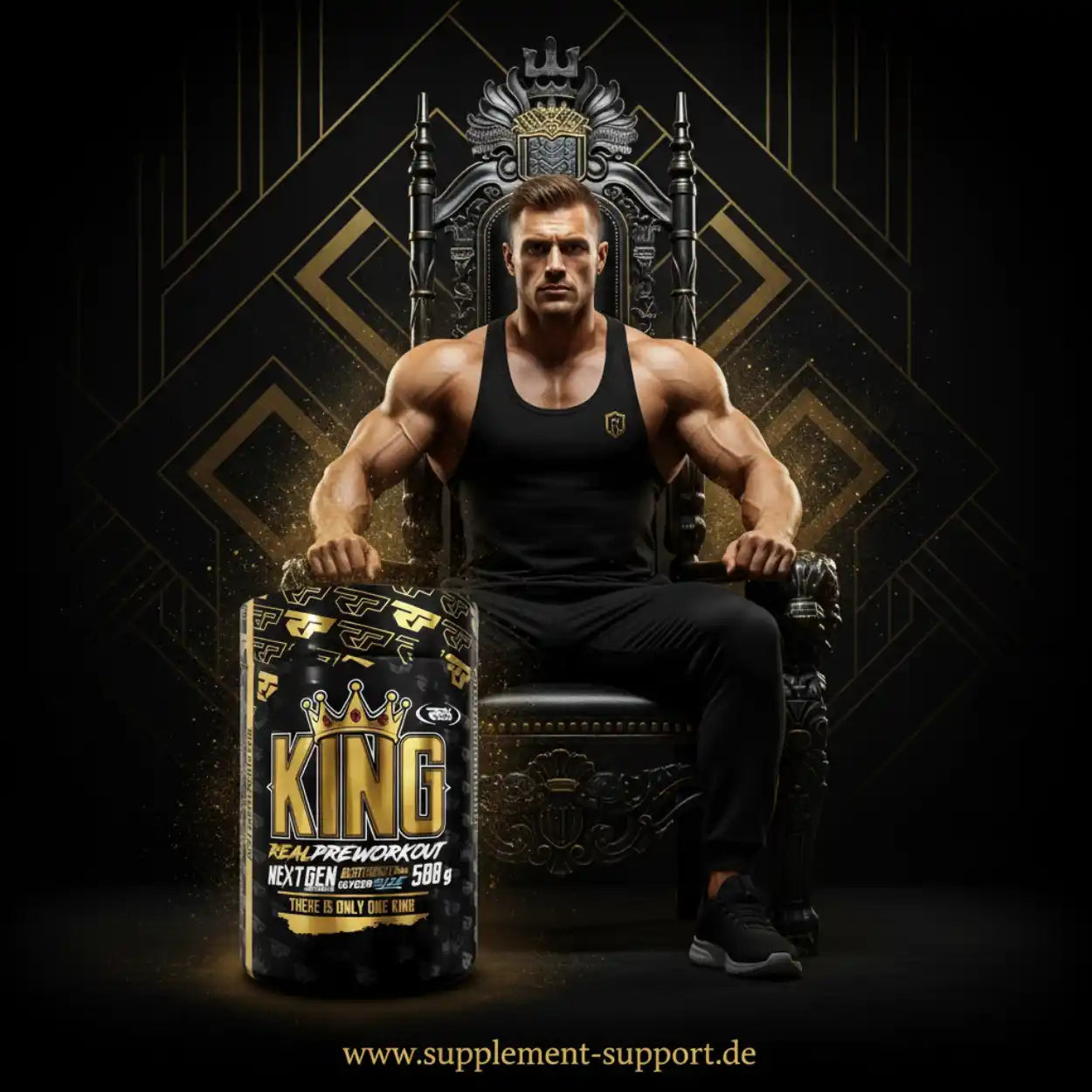 REAL PHARM® KING Pre Workout 500g