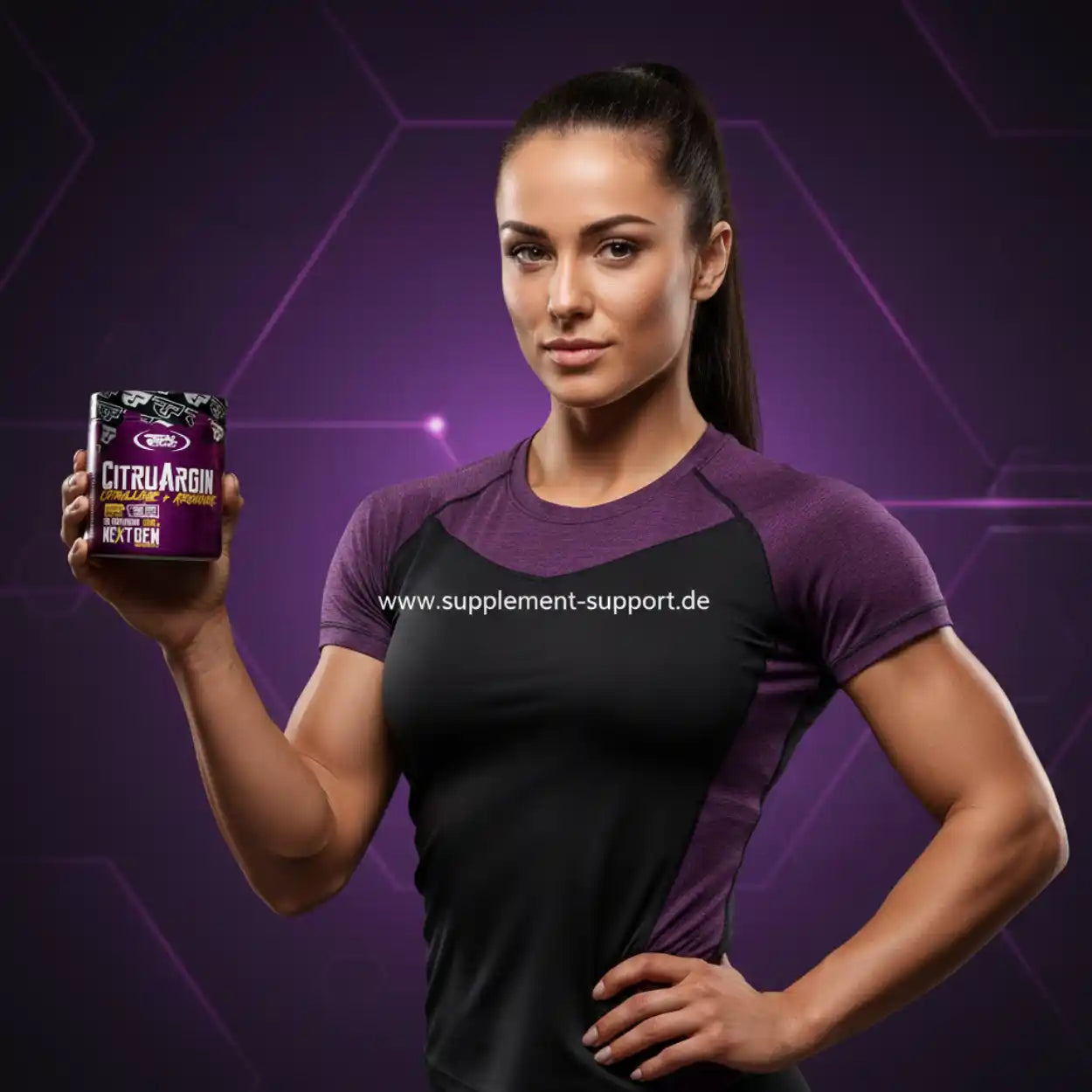 REAL PHARM® CITRUARGIN 300g 4000mg Citrullin + 4000mg Arginin