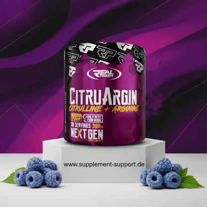 REAL PHARM® CITRUARGIN 300g 4000mg Citrullin + 4000mg Arginin