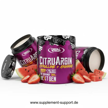 REAL PHARM® CITRUARGIN 300g 4000mg Citrullin + 4000mg Arginin