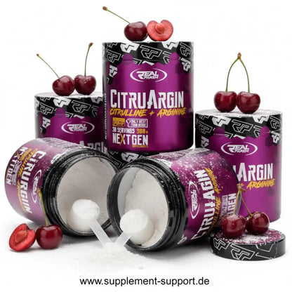 REAL PHARM® CITRUARGIN 300g 4000mg Citrullin + 4000mg Arginin