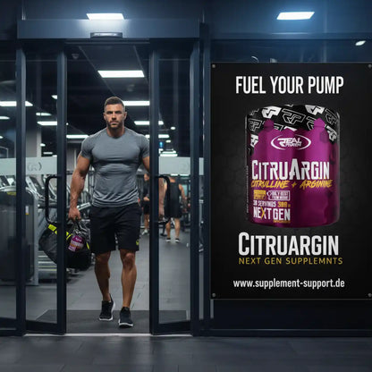 REAL PHARM® CITRUARGIN 300g 4000mg Citrullin + 4000mg Arginin