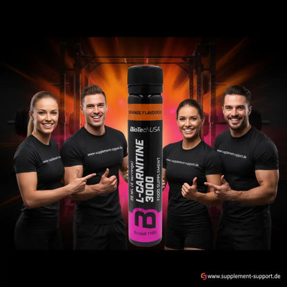 BioTech USA L-Carnitine Shot 3000mg 25ml