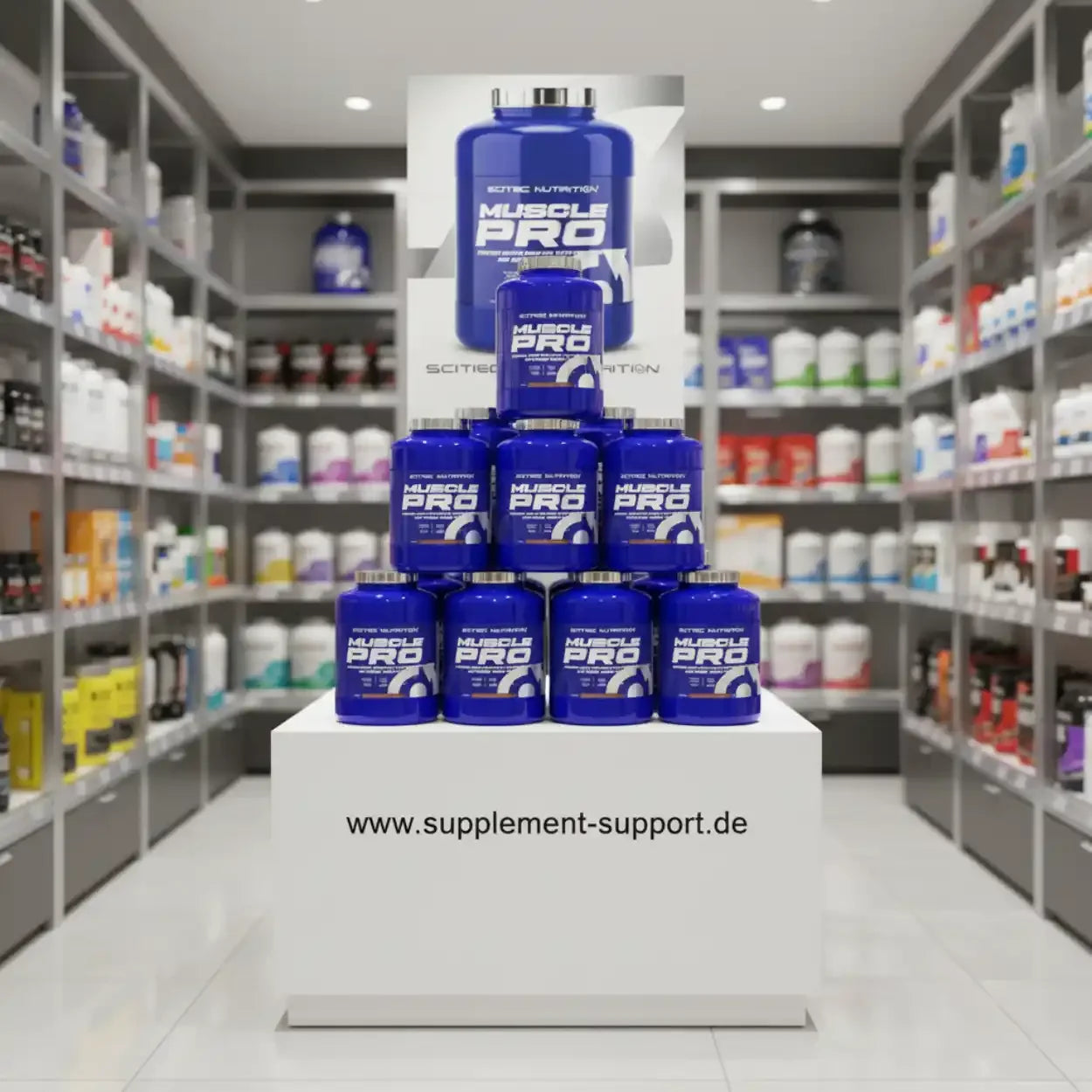 Muscle Pro Protein von Scitec Nutrition im Supplement-Store, ideal für Sportler und Fitness-Enthusiasten