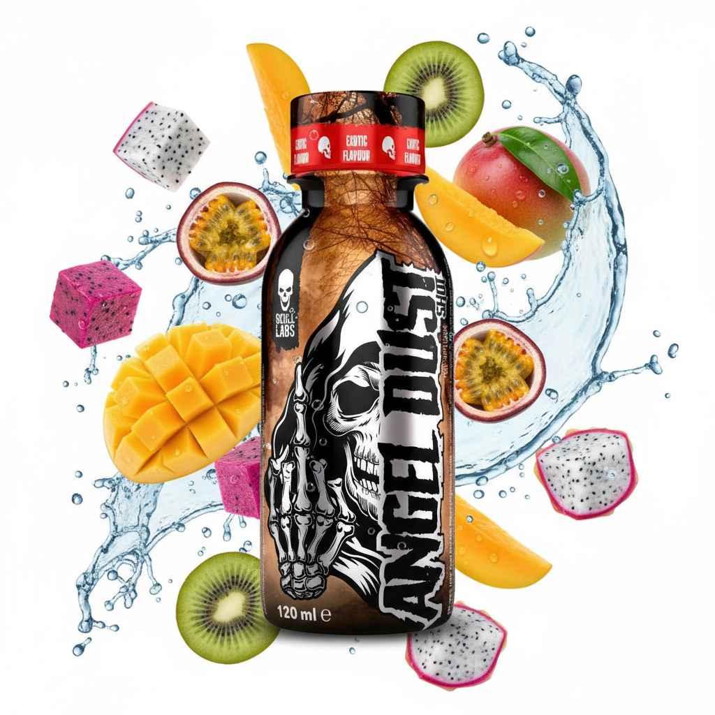Skull Labs Angel Dust Pre Workout Booster Shot 120ml - Supplement Support