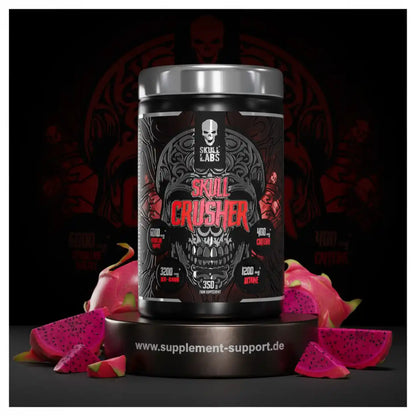 Skull Crusher Pre-Workout mit Dragonfruit, hochwertige Sportnahrung für Energie und Leistung