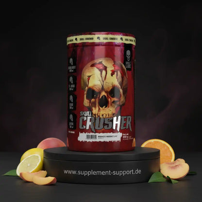 Skull Crusher Mango Maracuja Protein Booster mit frischen Früchten