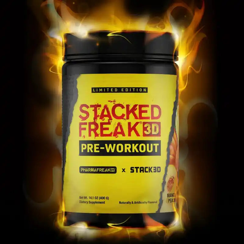 Stacked Freak 3D Pre Workout 400g - Supplement Support